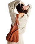 We The Free Soho Convertible Sling Bag in Distressed Brown