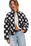 Chloe Jacket in Night Blooms Combo