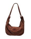 Roma Suede Tote Bag in Coconut Shell