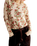 Pretty Little Thermal Top in Sand Combo Folk Vine