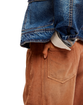 Good Luck Corduroy Trousers in Emperador