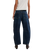 Good Luck Mid-Rise Barrel Jeans in Deep End