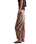 Good Luck Printed Barrel Jeans in Brown Sugar Combo