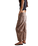 Good Luck Printed Barrel Jeans in Brown Sugar Combo