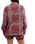 Keep It Cozy Shirt in Red Combo