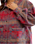 Keep It Cozy Shirt in Red Combo