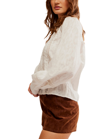 Annabelle Shirt in Optic White