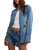 Oh The Places You'll Go Shirt in Medium Wash