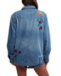 Oh The Places You'll Go Shirt in Medium Wash