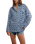 Hidden Flower Camo Shirt in Navy Combo