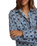 Hidden Flower Camo Shirt in Navy Combo