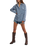 Hidden Flower Camo Shirt in Navy Combo
