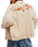 The Free People Womens Dusty Trails Jacket in Ivory Combo