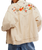 The Free People Womens Dusty Trails Jacket in Ivory Combo