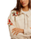 The Free People Womens Dusty Trails Jacket in Ivory Combo