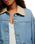 We The Free Lemon Denim Jacket in Berry Blues