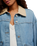 We The Free Lemon Denim Jacket in Berry Blues