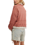 The Free People Womens Charlotte Jumper in Cedarwood