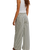 Dakota Cinched Pull-On Trousers in Washed Railroad