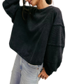 Total Eclipse Sweatshirt in Black