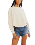 Total Eclipse Sweatshirt in Clean Ivory