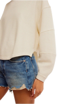 Total Eclipse Sweatshirt in Clean Ivory