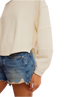 Total Eclipse Sweatshirt in Clean Ivory