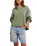 Total Eclipse Sweatshirt in Oil Green