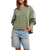 Total Eclipse Sweatshirt in Oil Green