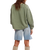 Total Eclipse Sweatshirt in Oil Green