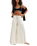 Wait A Minute Wide Leg Trousers in Oatmeal Heather