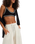 Wait A Minute Wide Leg Trousers in Oatmeal Heather