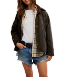 Cori Waxed Jacket in Olive