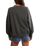 Palm Springs Sweatshirt in Washed Black