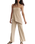 The Free People Womens Krista Two-Piece Set in Natural