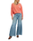 See Me Jumper in Coral Rimson Combo