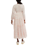 The Free People Womens Pappiet Midi Dress in Femme Combo