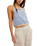 The Free People Womens Claire Top in Granada Sky Combo