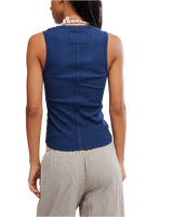 Neria Top in Deep Iris