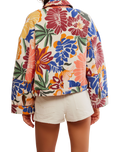 Soleil Beach Jacket in Tropical Combo