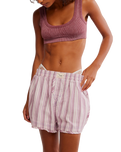 Day To Day Shorts in Burgundy Combo