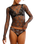 Two Tone Lady Lux Top in Thunderstorm Combo