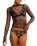 Two Tone Lady Lux Top in Thunderstorm Combo