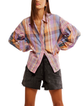 Madras Dreams Shirt in Pink Combo
