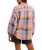 Madras Dreams Shirt in Pink Combo