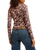 Tilly Long Sleeve Top in French Chocolate Combo