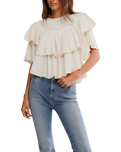 Rose Party Top in Sugar Swizzle