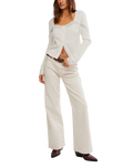 Lets Party Cardigan in Clean Ivory