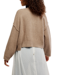 Cool Of The Night Cardigan in Mocha Melange