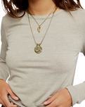 Nova Long Sleeve T-Shirt in Caiman